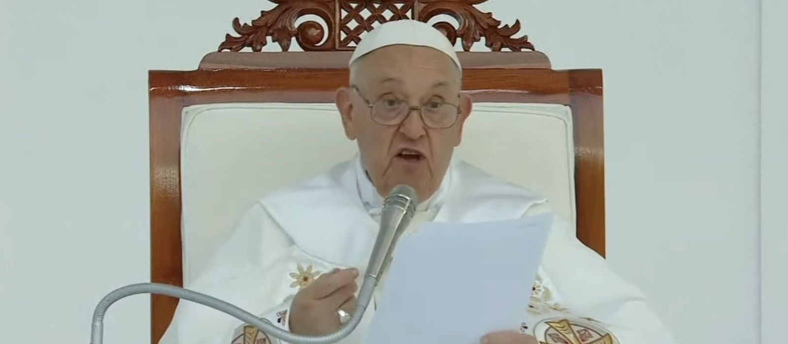 Homilía del Papa en Yakarta