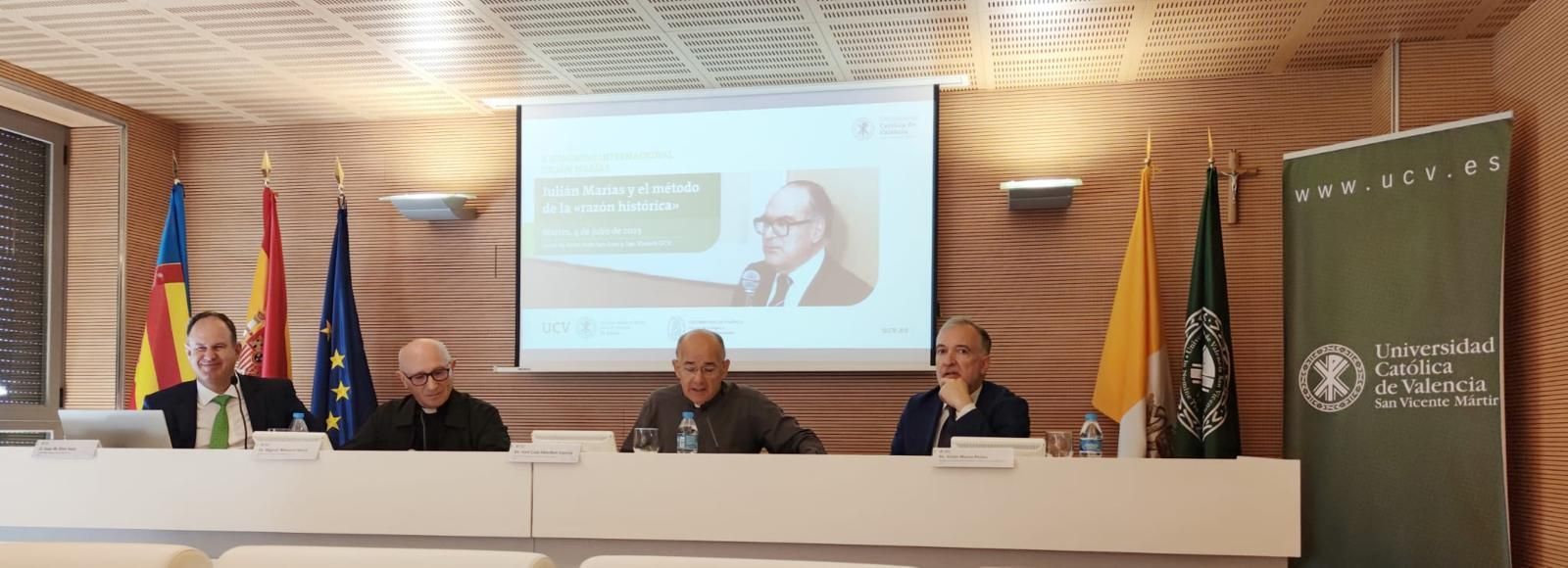 José Luis Sánchez García el X Congreso internacional sobre Julián Marías