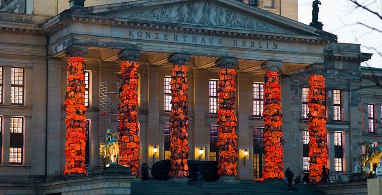 Salvavidas en un museo alemán