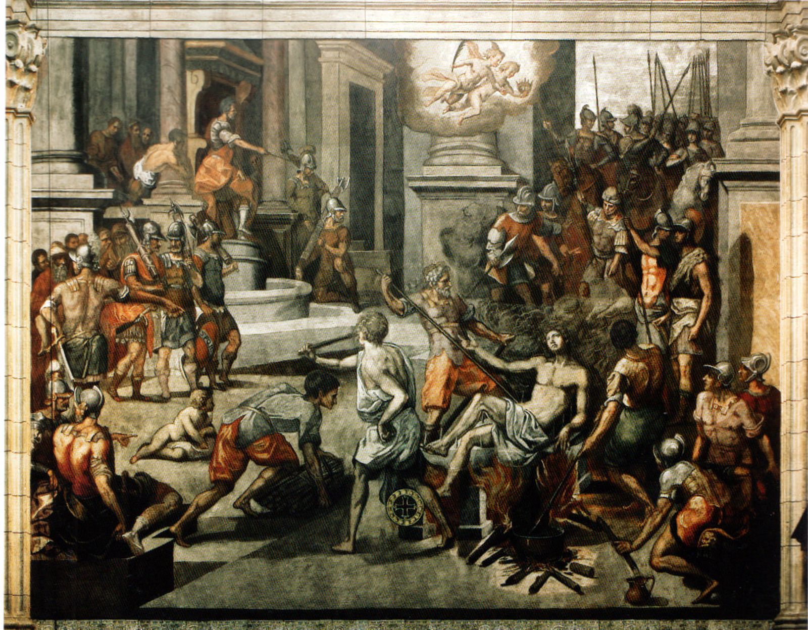 Martirio del diácono Vicente. Matarana