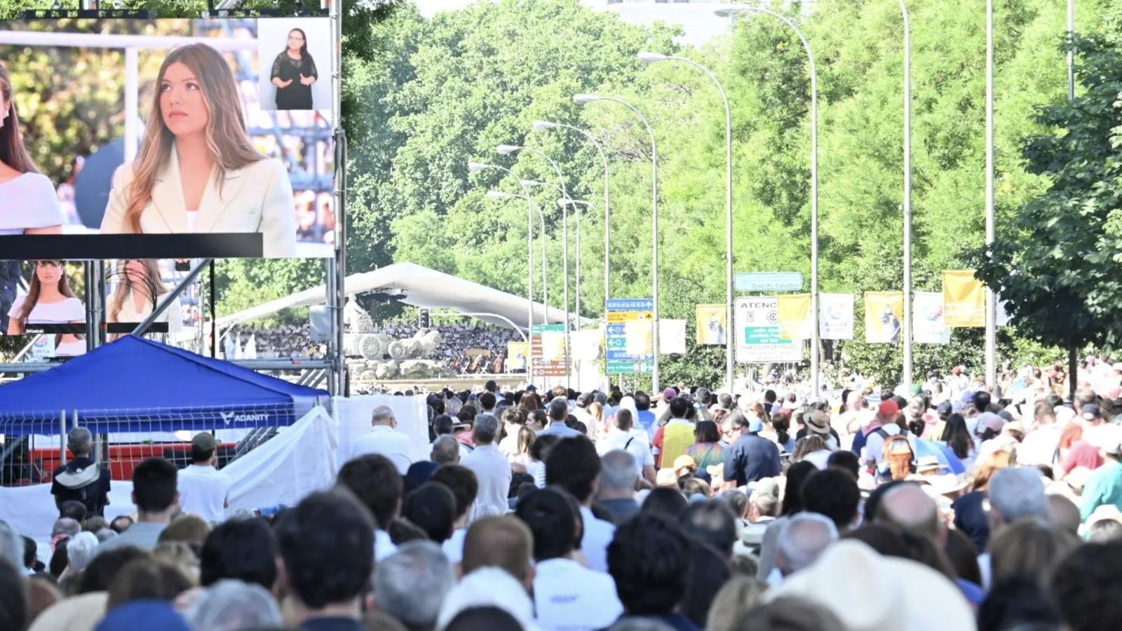 Misa en Cibeles