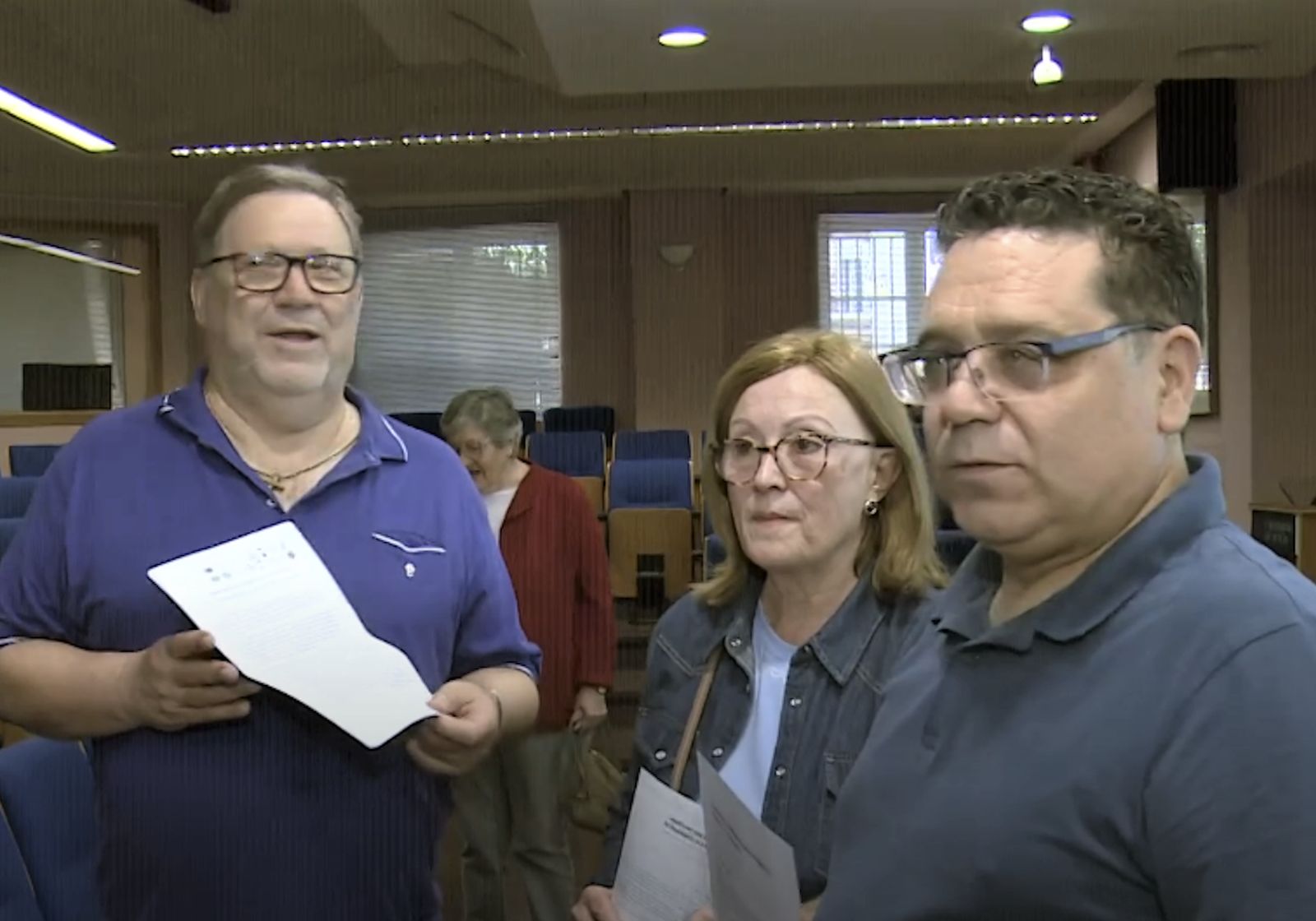 Representantes de las organizaciones cristianas de la diócesis