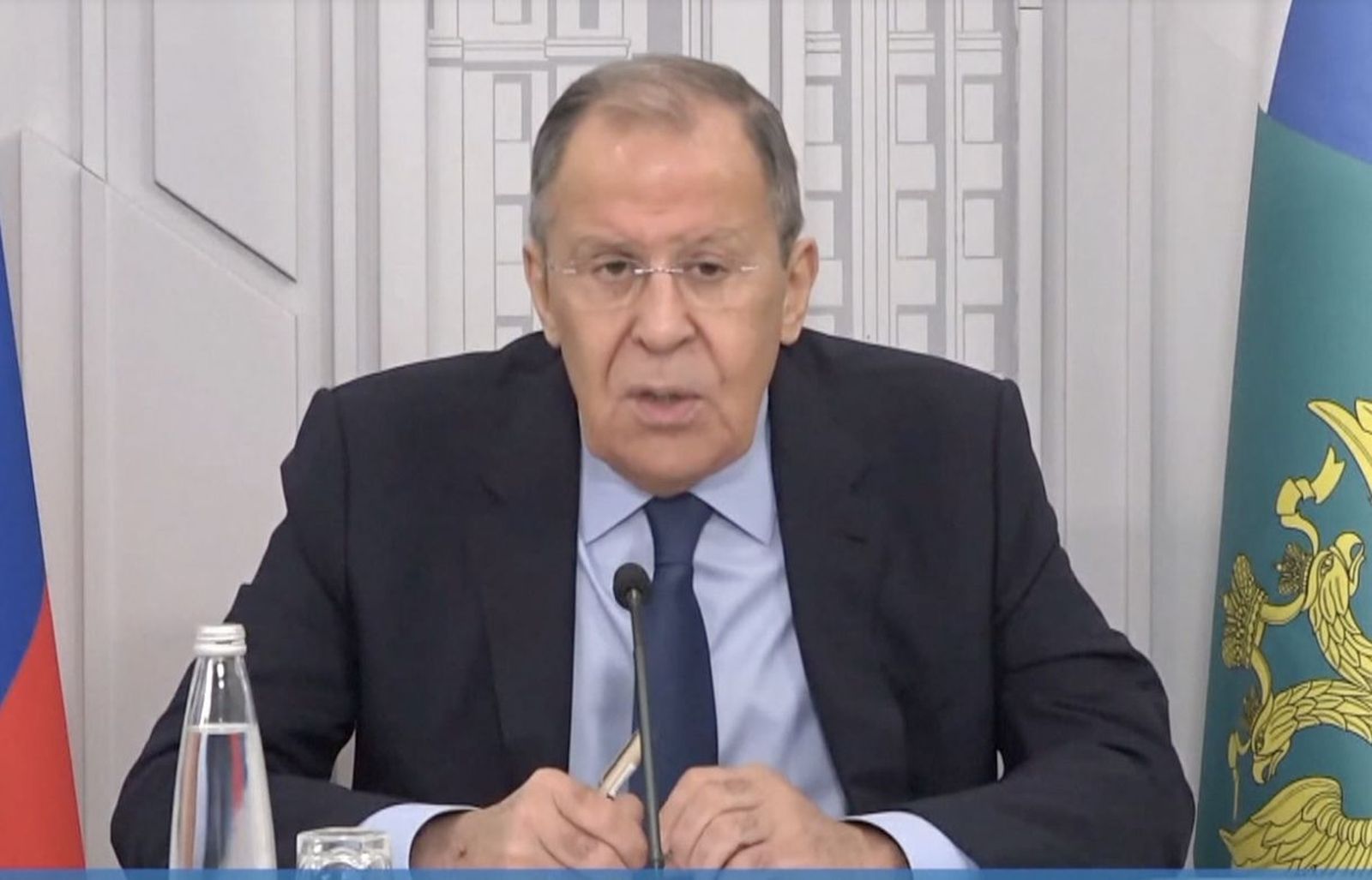 Labrov, ministro de Exteriores de Putin