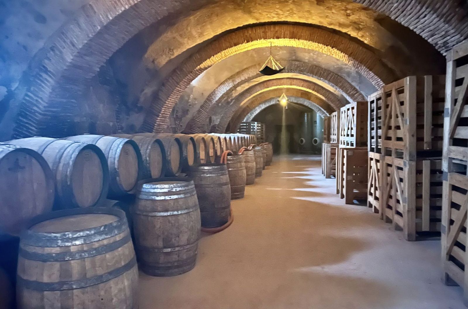 Bodega del monasterio de Cardeña