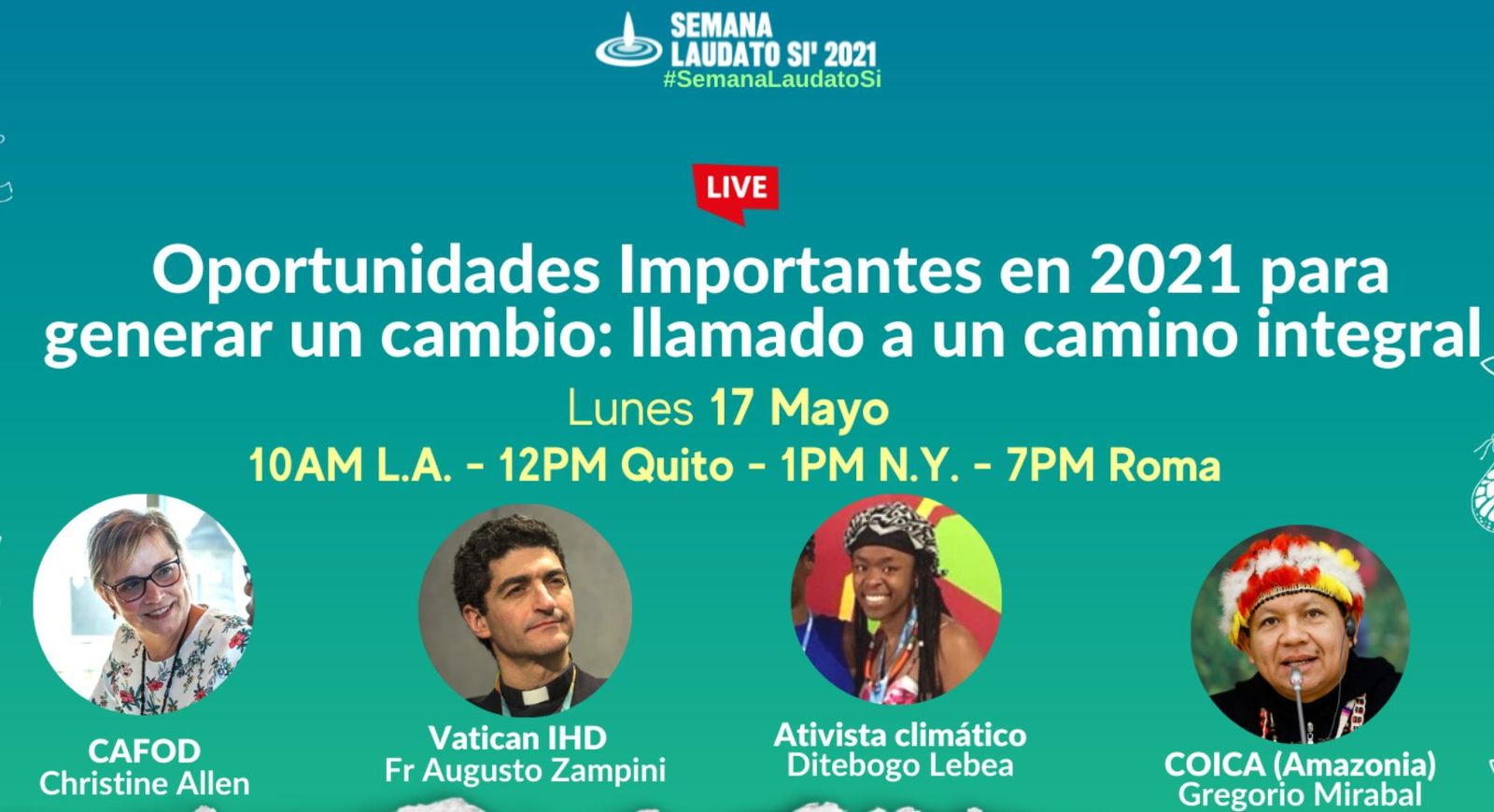 Semana Laudato si' 2021