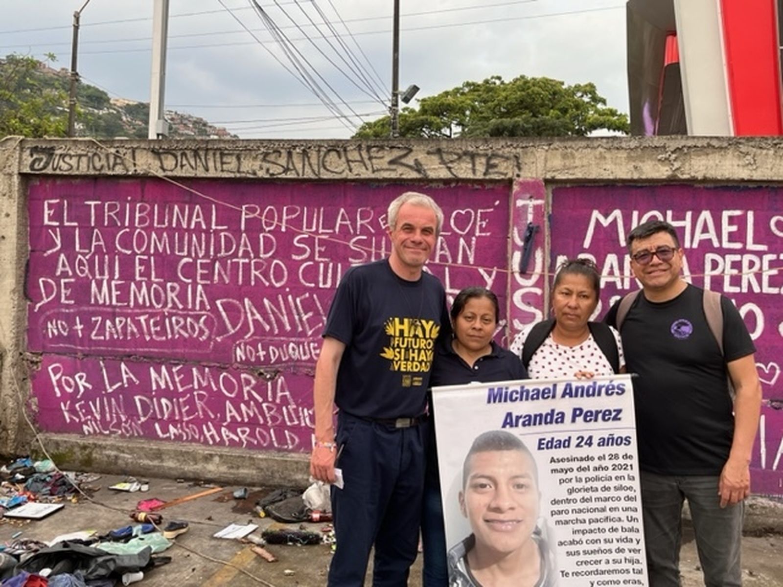 Morsolin y tribunal popular Siloe