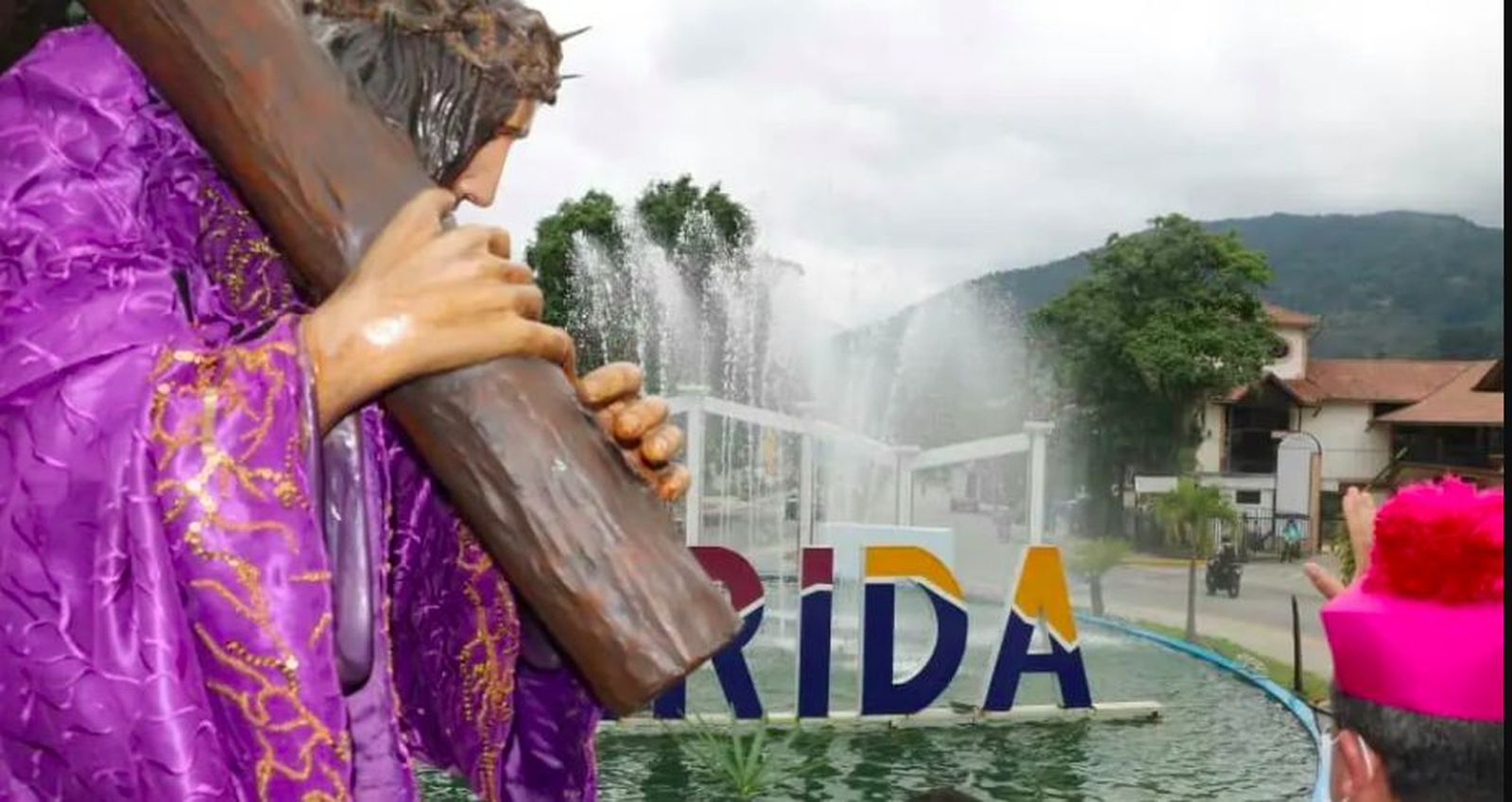 El Nazareno recorre las calles de Mérida