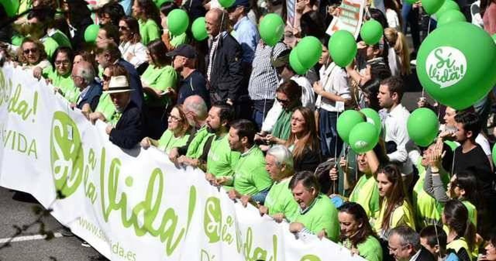 Marcha por la vida en Madrid