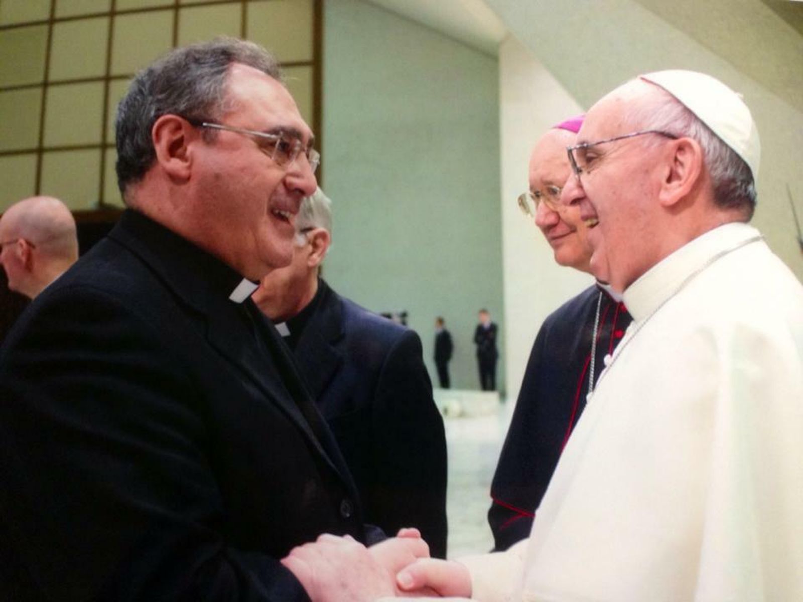 Gil Tamayo, con Francisco