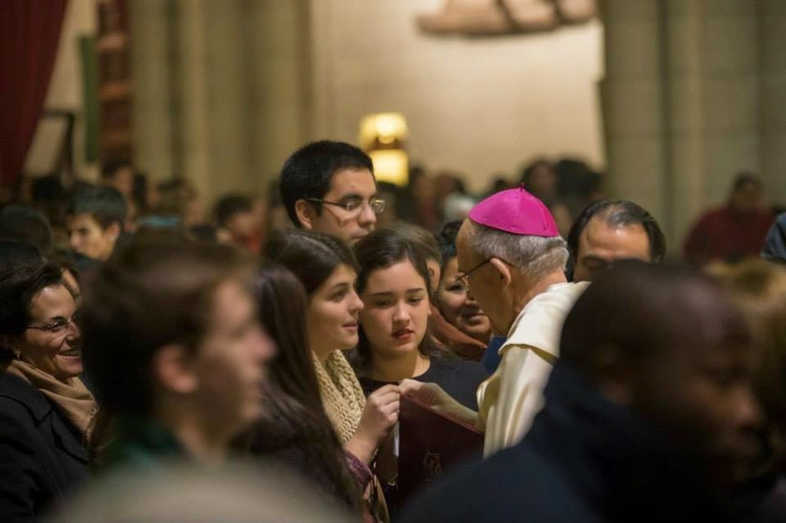 Osoro con los jóvenes