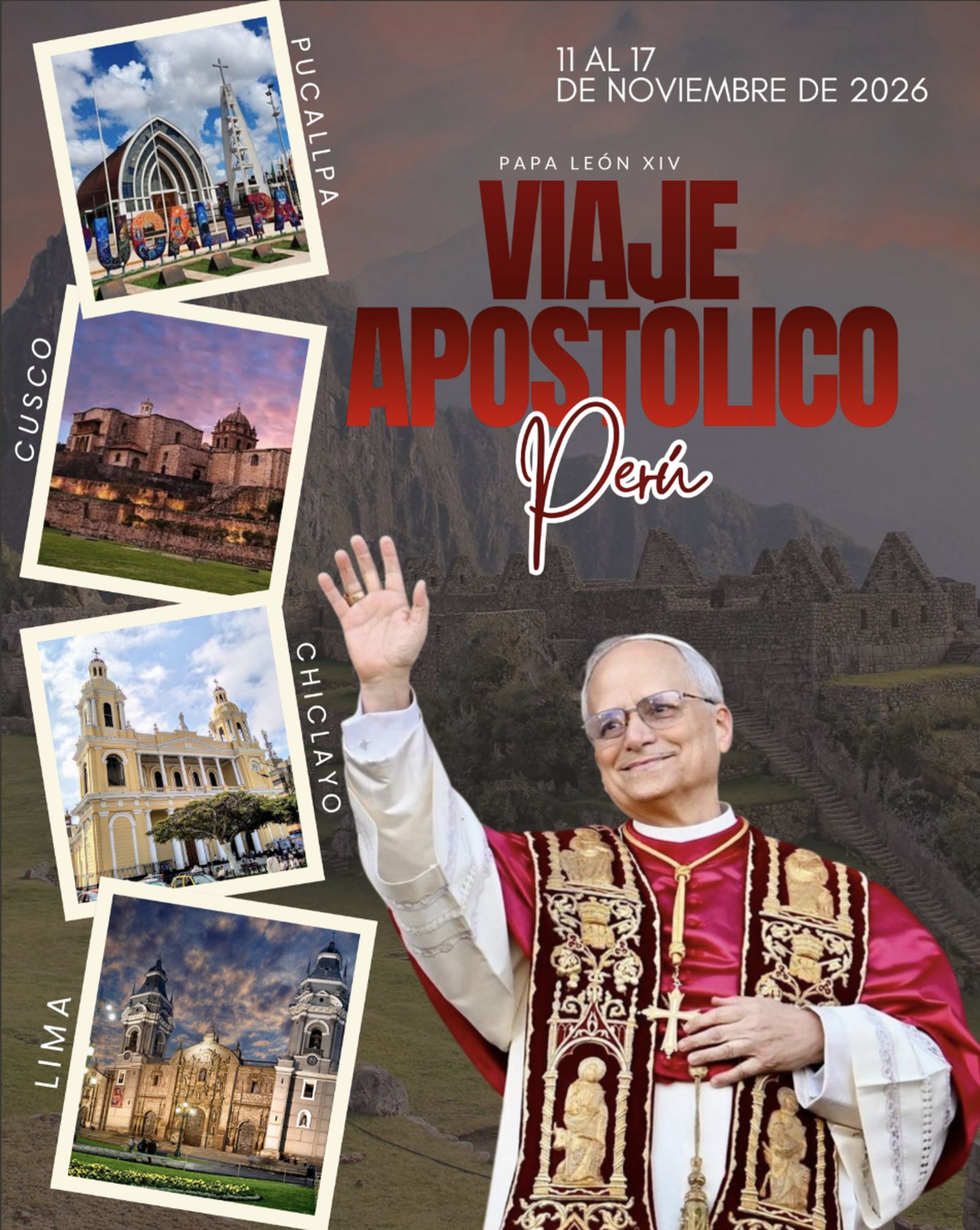 Viaje de León XIV a Perú