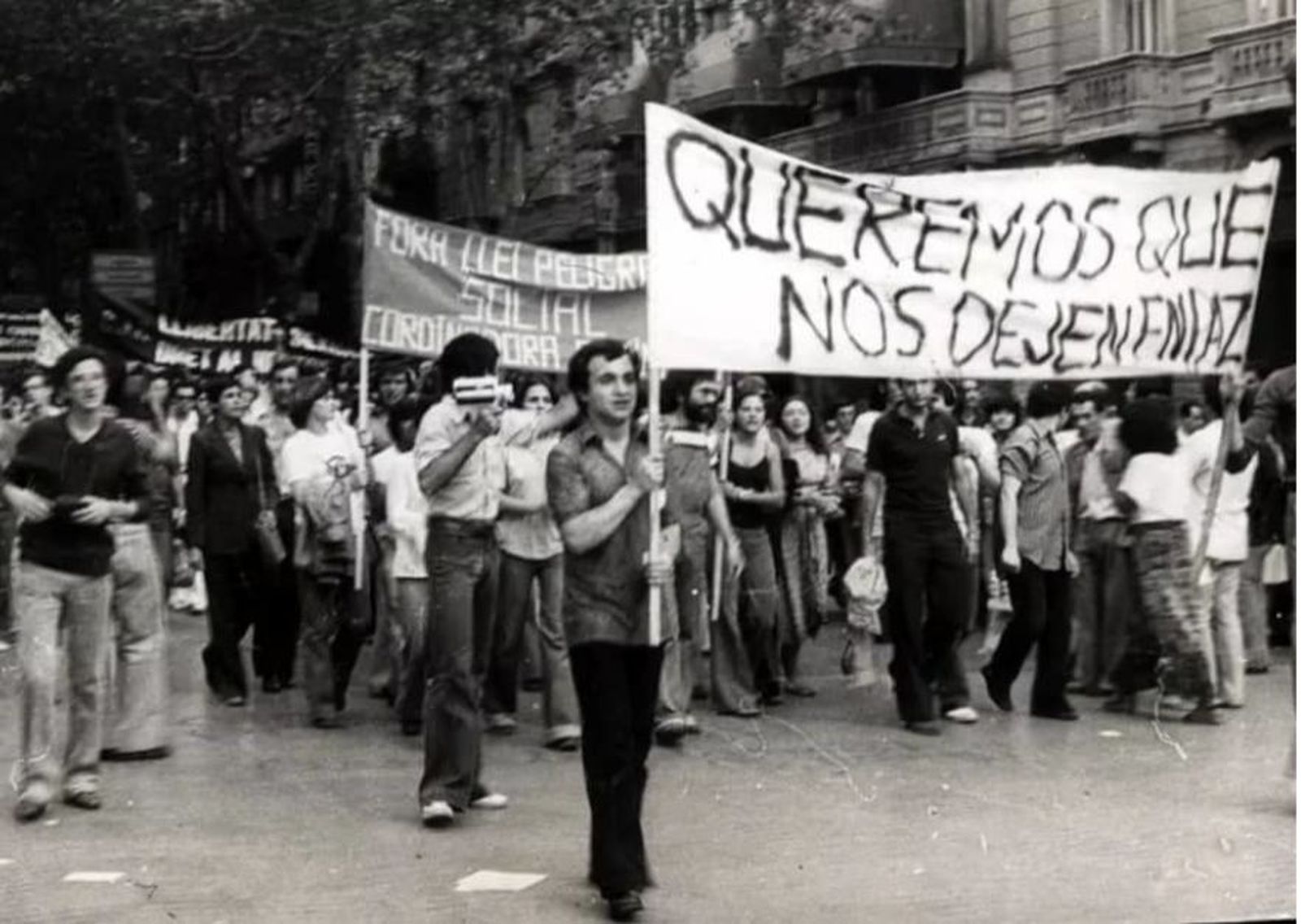 Primera manifestación LGTBI en España