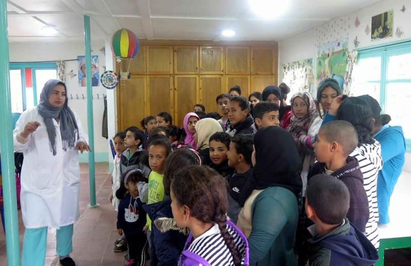 Centro social de las monjas de Temara