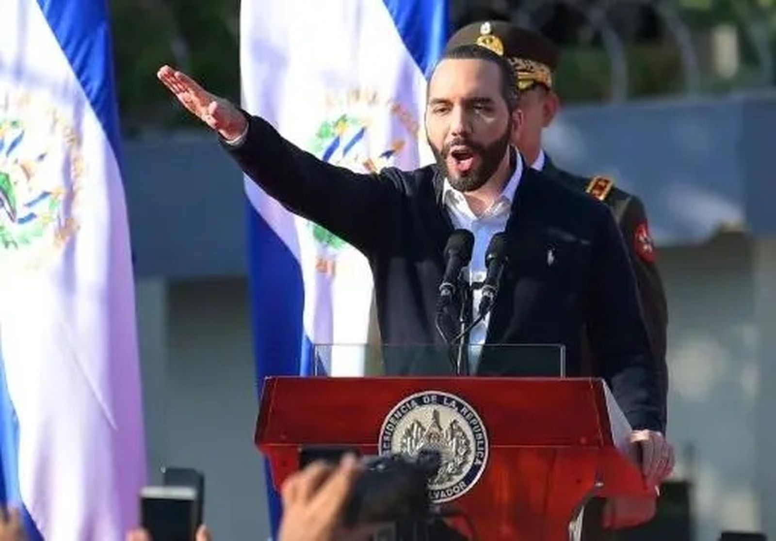 Nayib Bukele. 9 de febrero de 2020