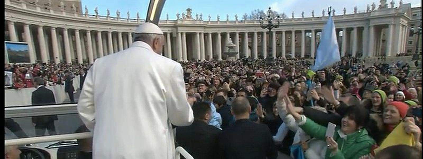 El Papa, en la audiencia