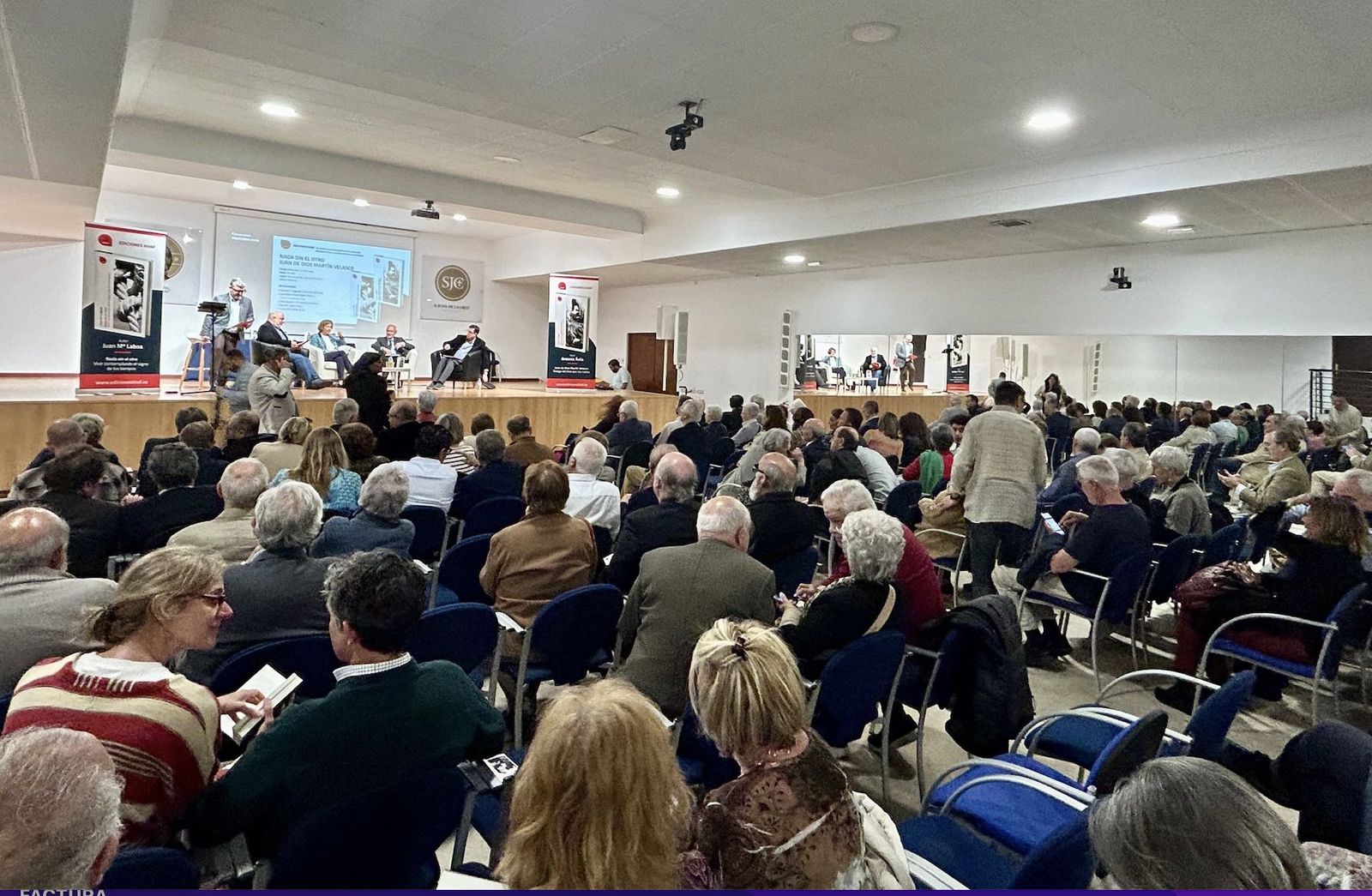 Presentación de los libros de Laboa y Martín Velasco editdaos por Khaf