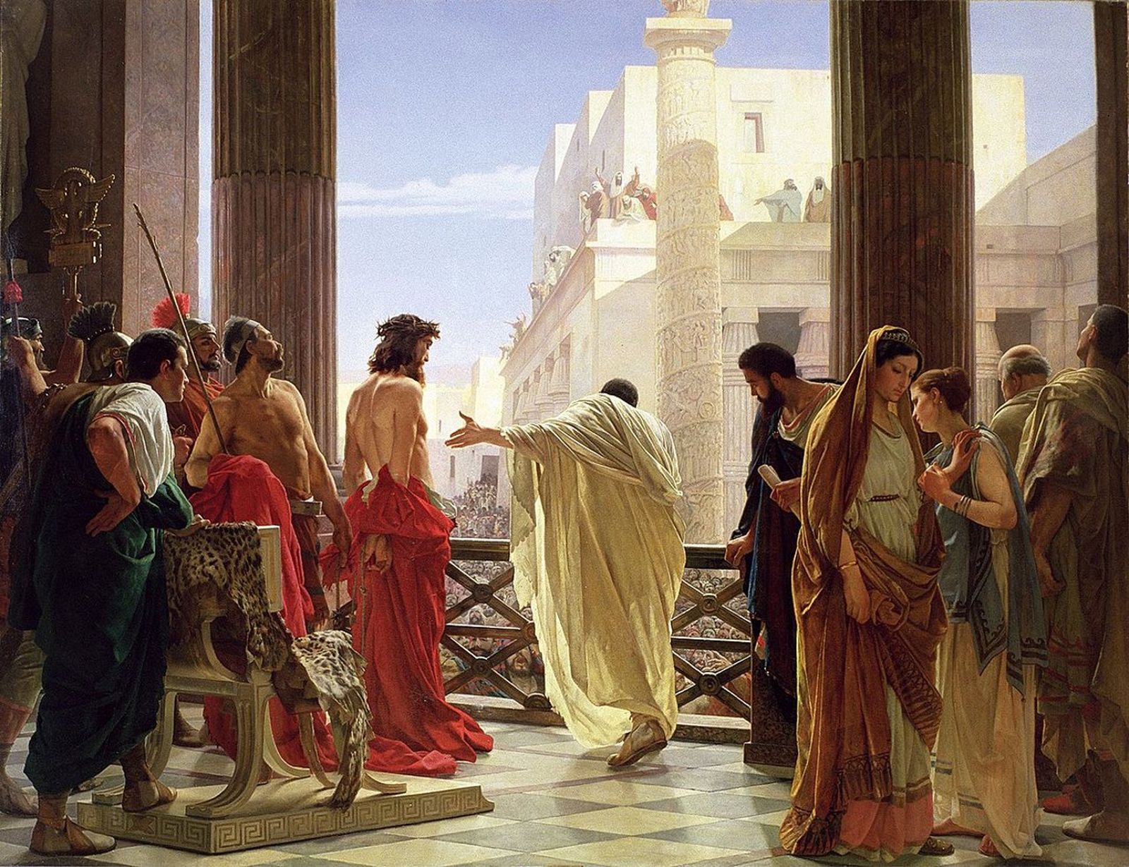"Ecce Homo", Antonio Ciseri