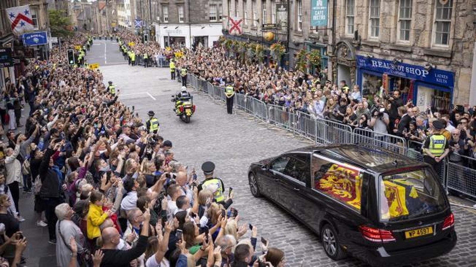 Traslado del féretro