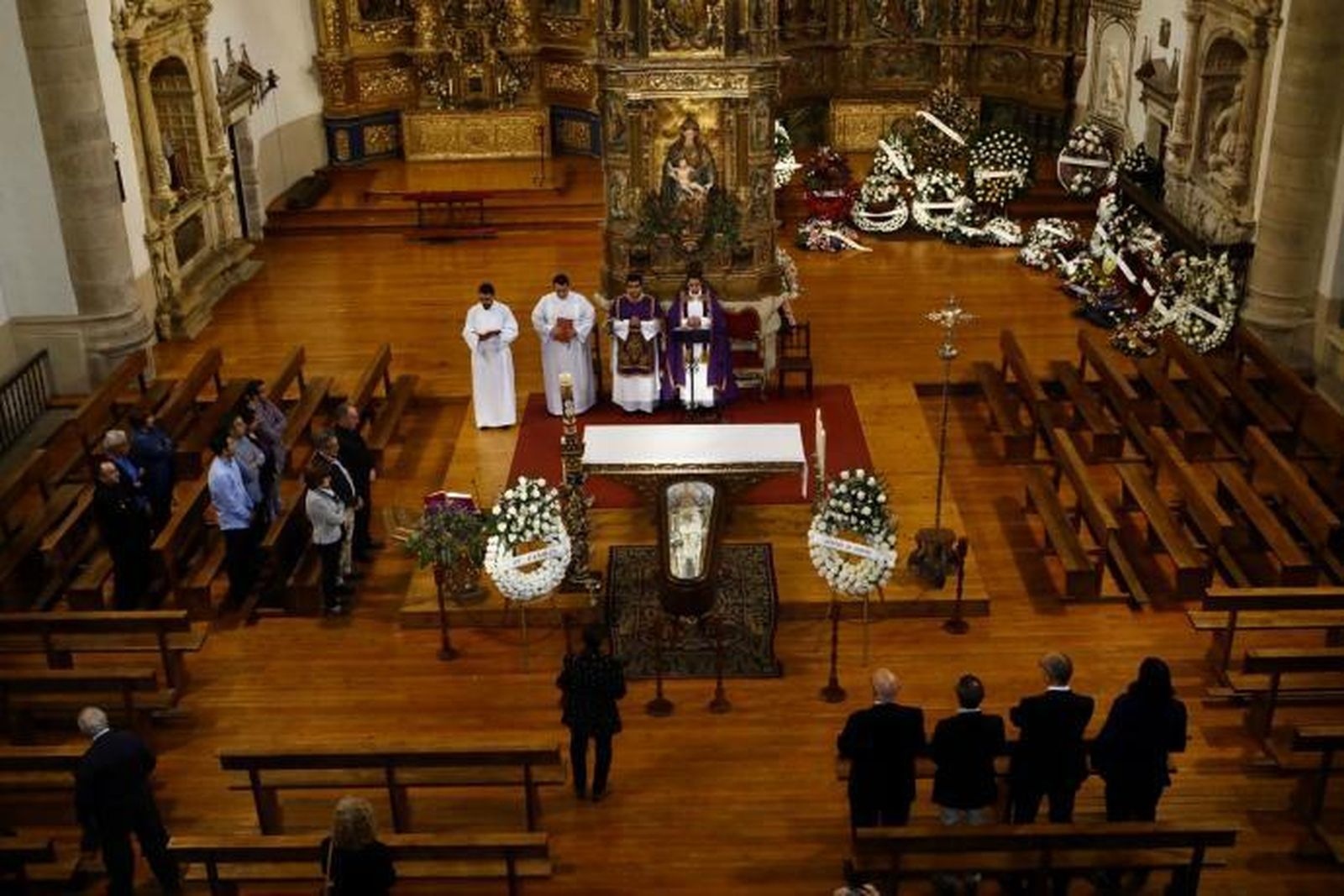 Velatorio del obispo de Zamora