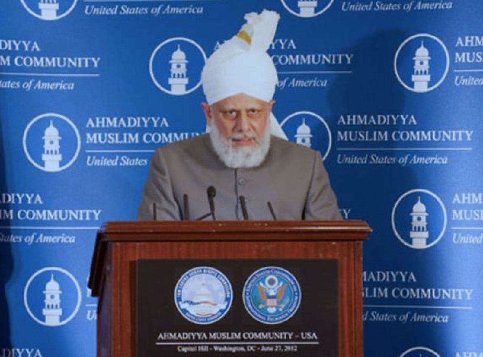 Discurso de SS el V Califa en el capitolio de EEUU