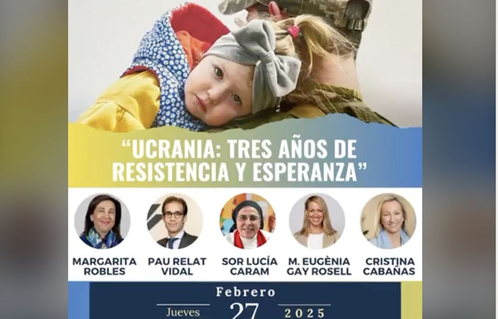 Acto con Sor Lucía Caram