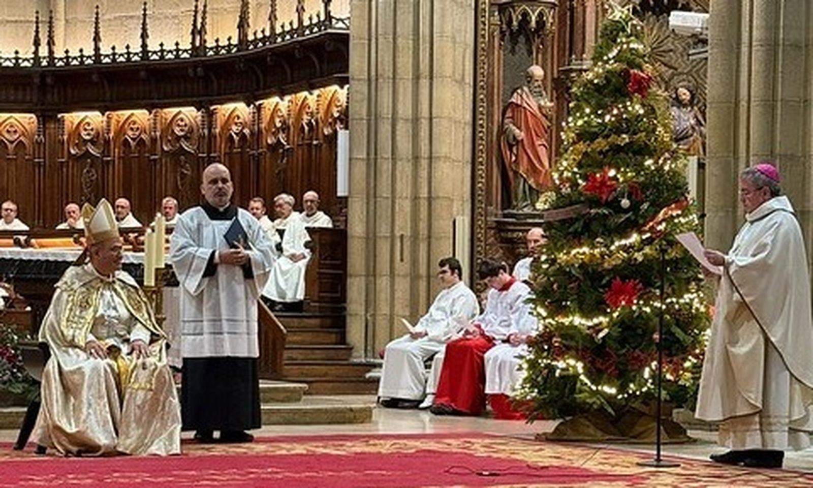El cardenal Tolentino, en la apertura del jubileo de la diócesis vasca