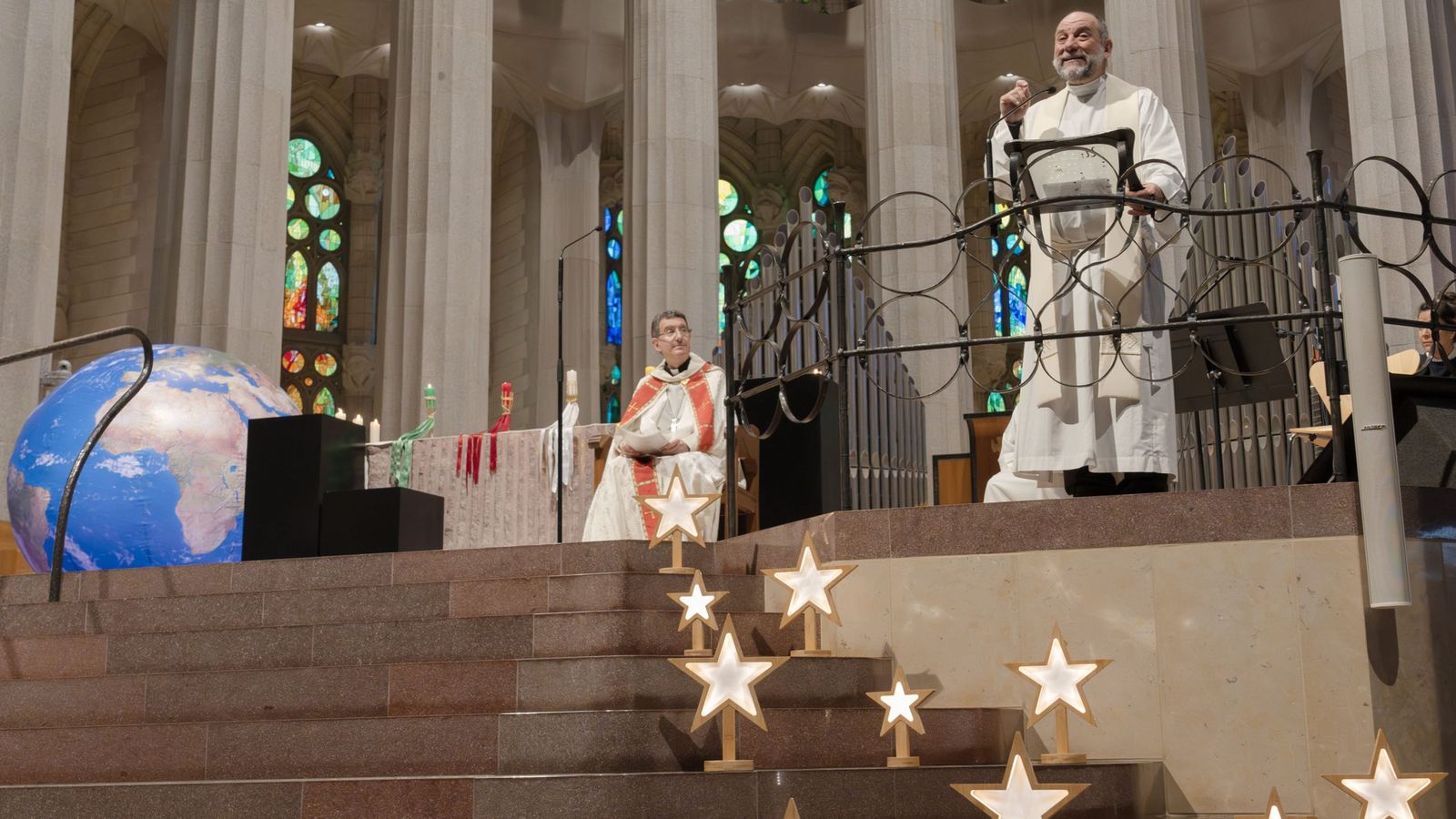 'Sembradores de Estrellas' en la sagrada Familia de Barcelona