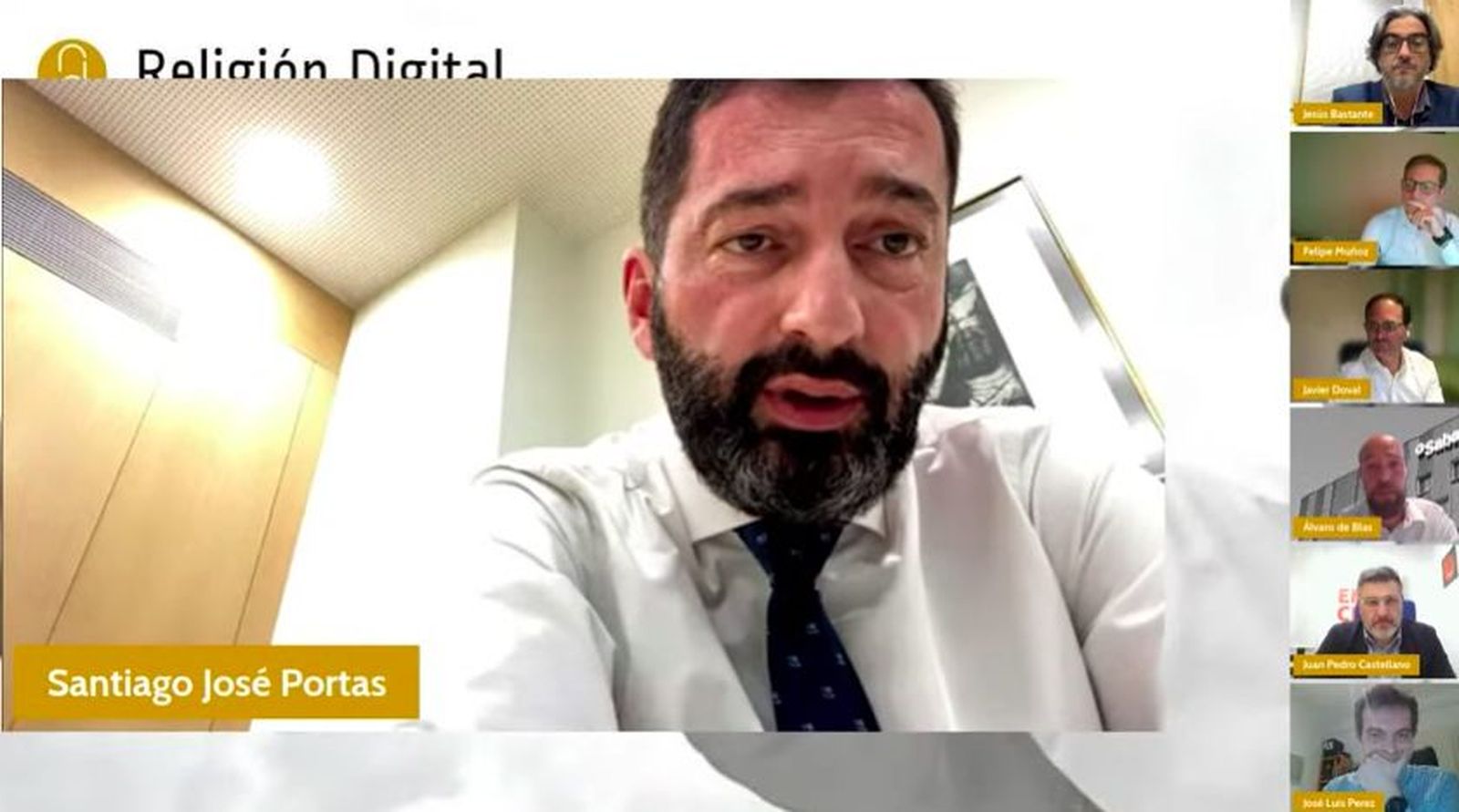 Santiago Portas, durante el debate