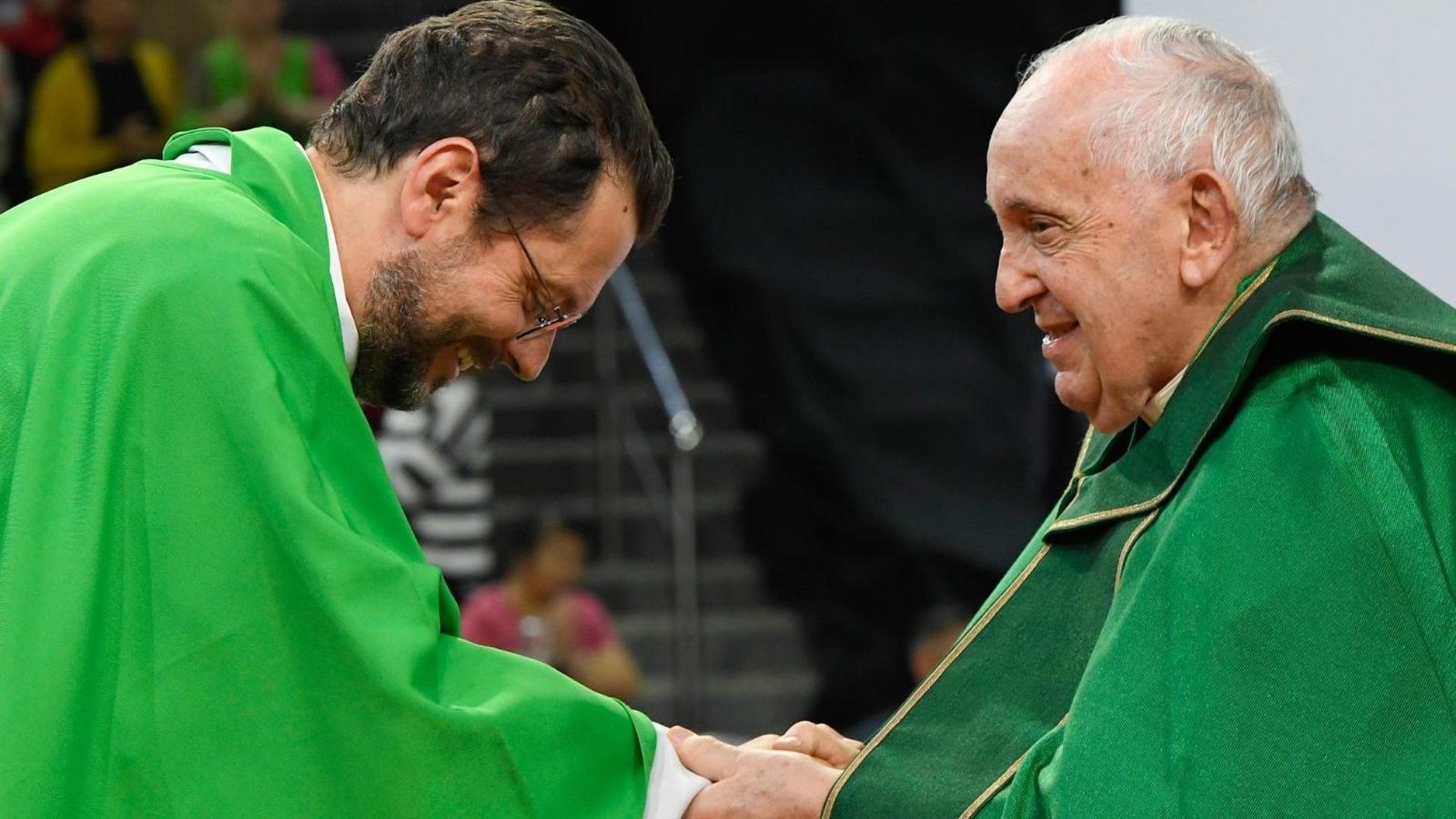 Francisco y el cardenal Marengo