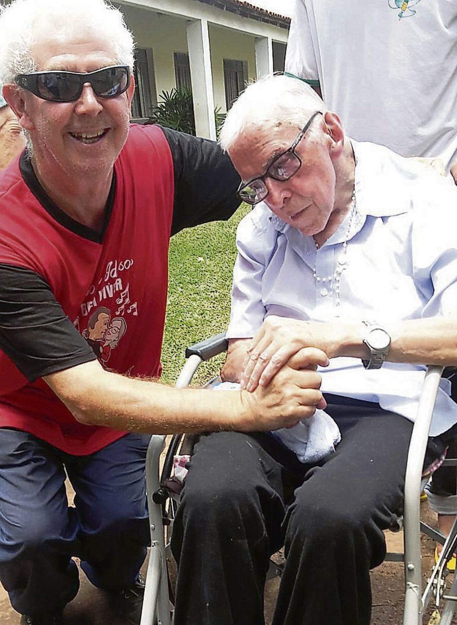 Secundino Movilla y Pedro Casaldaliga