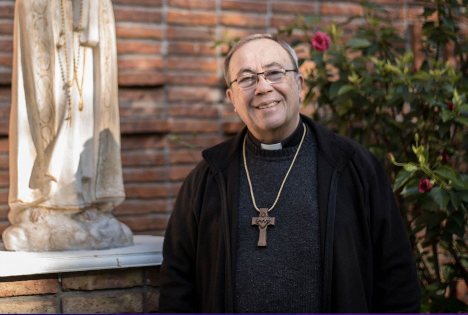 El obispo de Canelones, Heriberto Bodeant