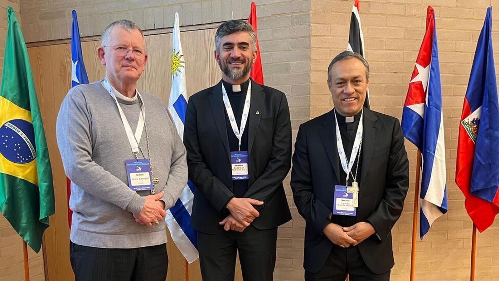 Jaime Spengler, Anderson Pedroso SJ, Lizardo Estrada