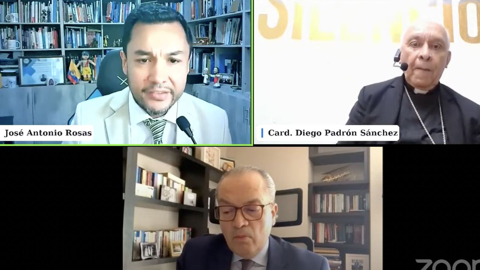 José Antonio Rosas en el Encuentro de la Academia de Líderes Católicos sobre Venezuela