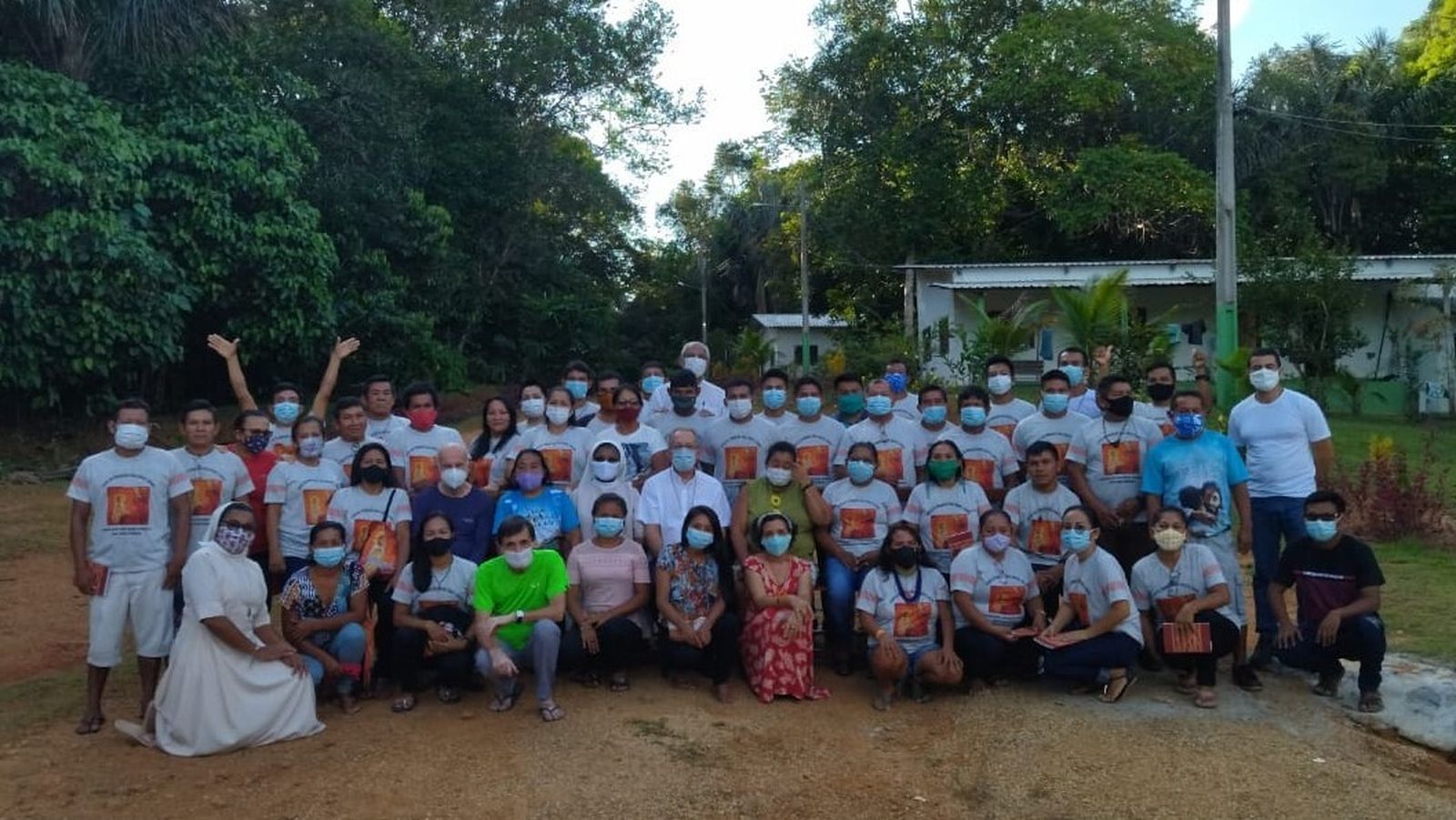 Participantes de la Escuela de Formación de la diócesis de São Gabriel da Cachoeira