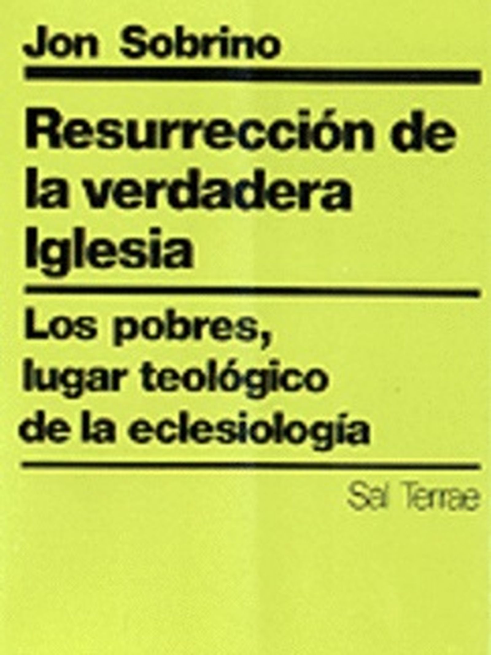 Libro de Jon Sobrino