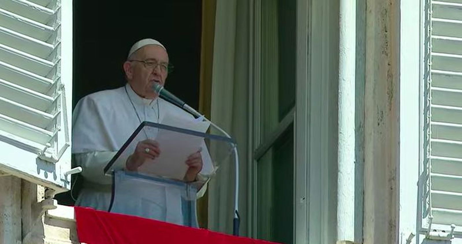 Francisco, en el Angelus de hoy