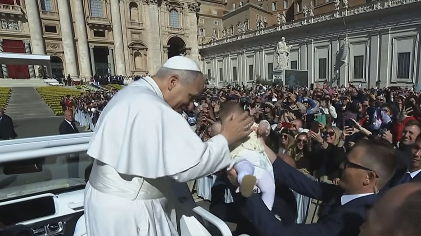 El Papa, en la audiencia