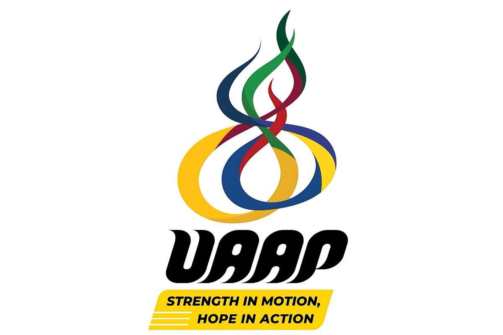 Logotipo de la Asociación Atlética de las Universidades Filipinas (UAAP).  Símbolo de prestigio interuniversitario
