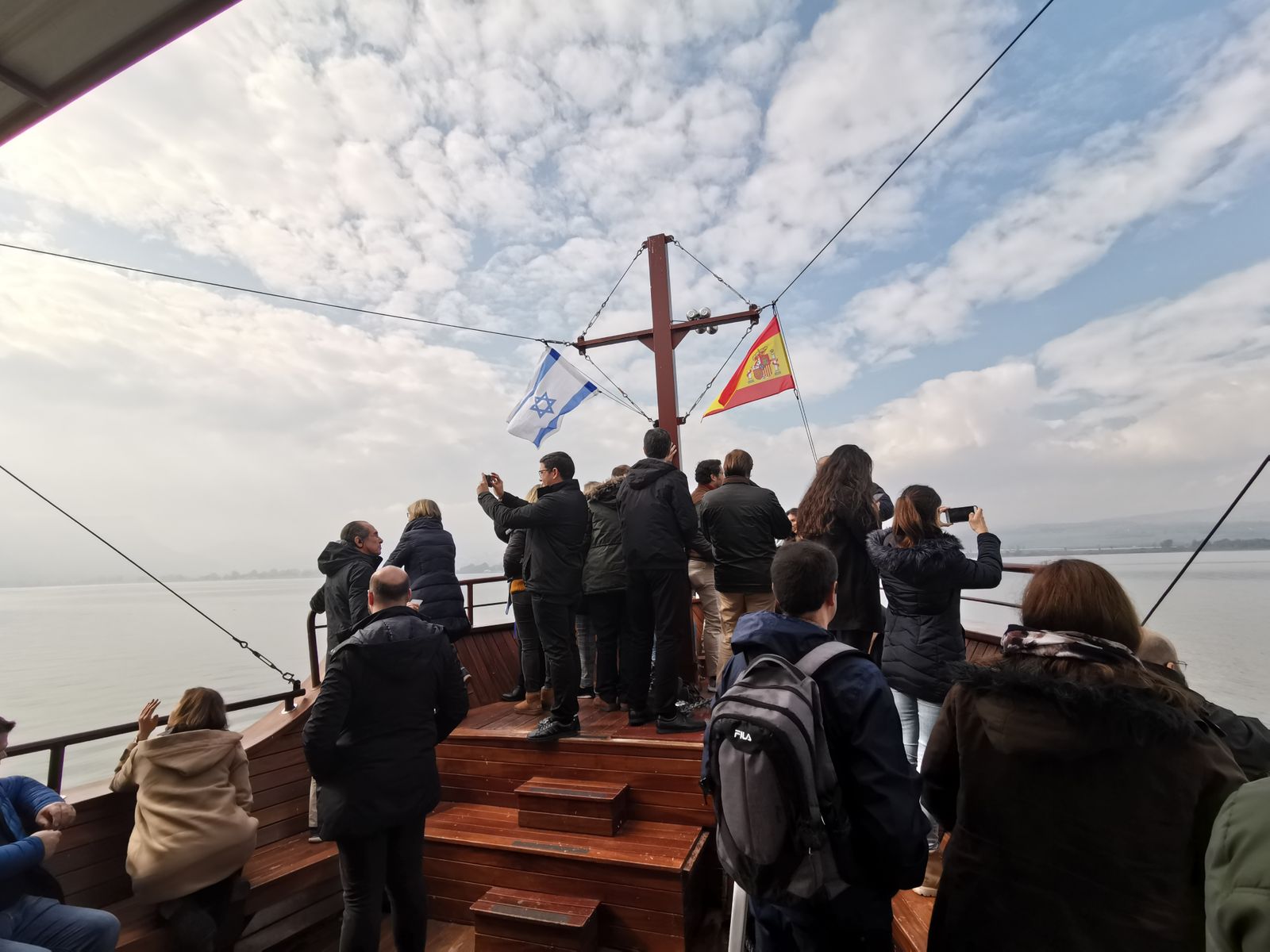 Navegando por el Tiberiades