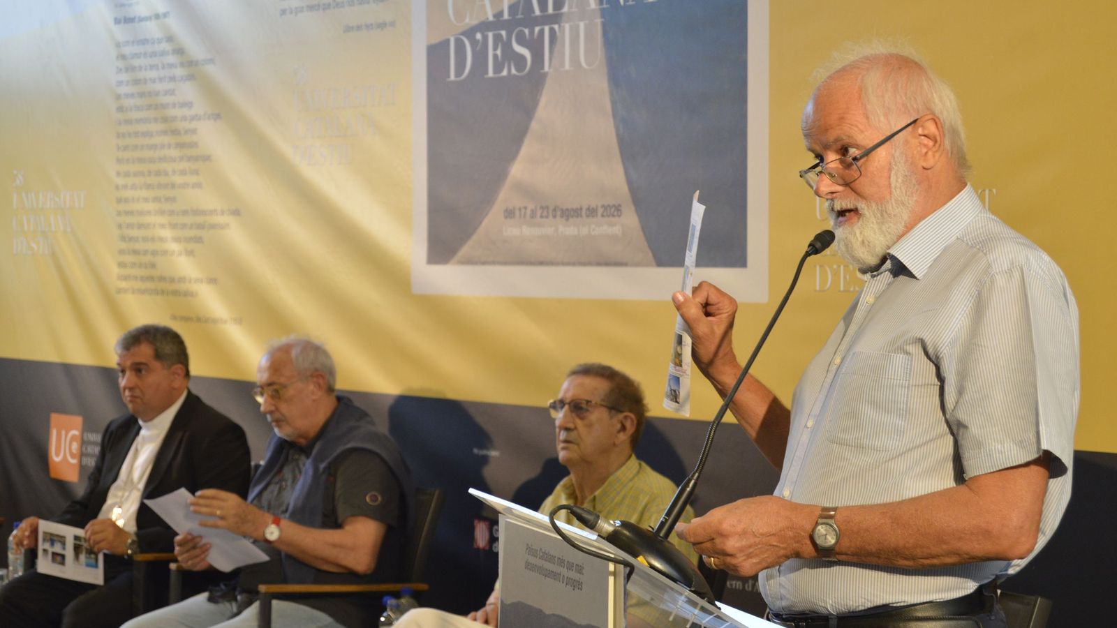 Adell durante su intervención.