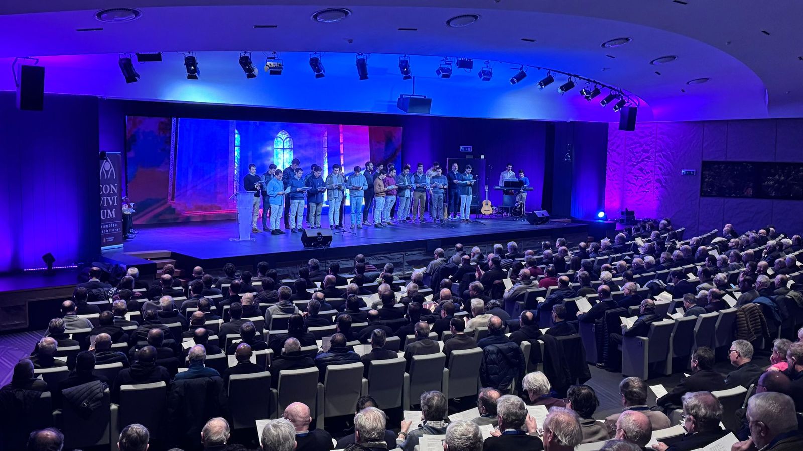 Un momento de la inauguración de CONVIVIUM