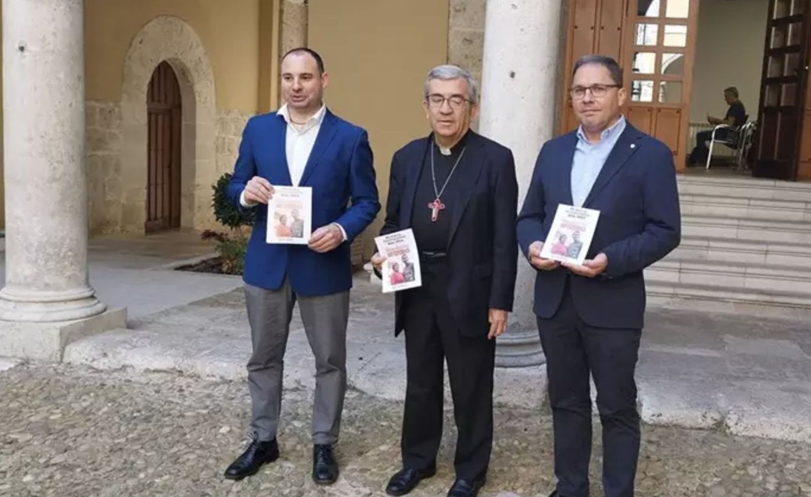 Luis Argüello, José Colinas y Guenther Eduardo Boelhoff presentan la memoria institucional de 2024