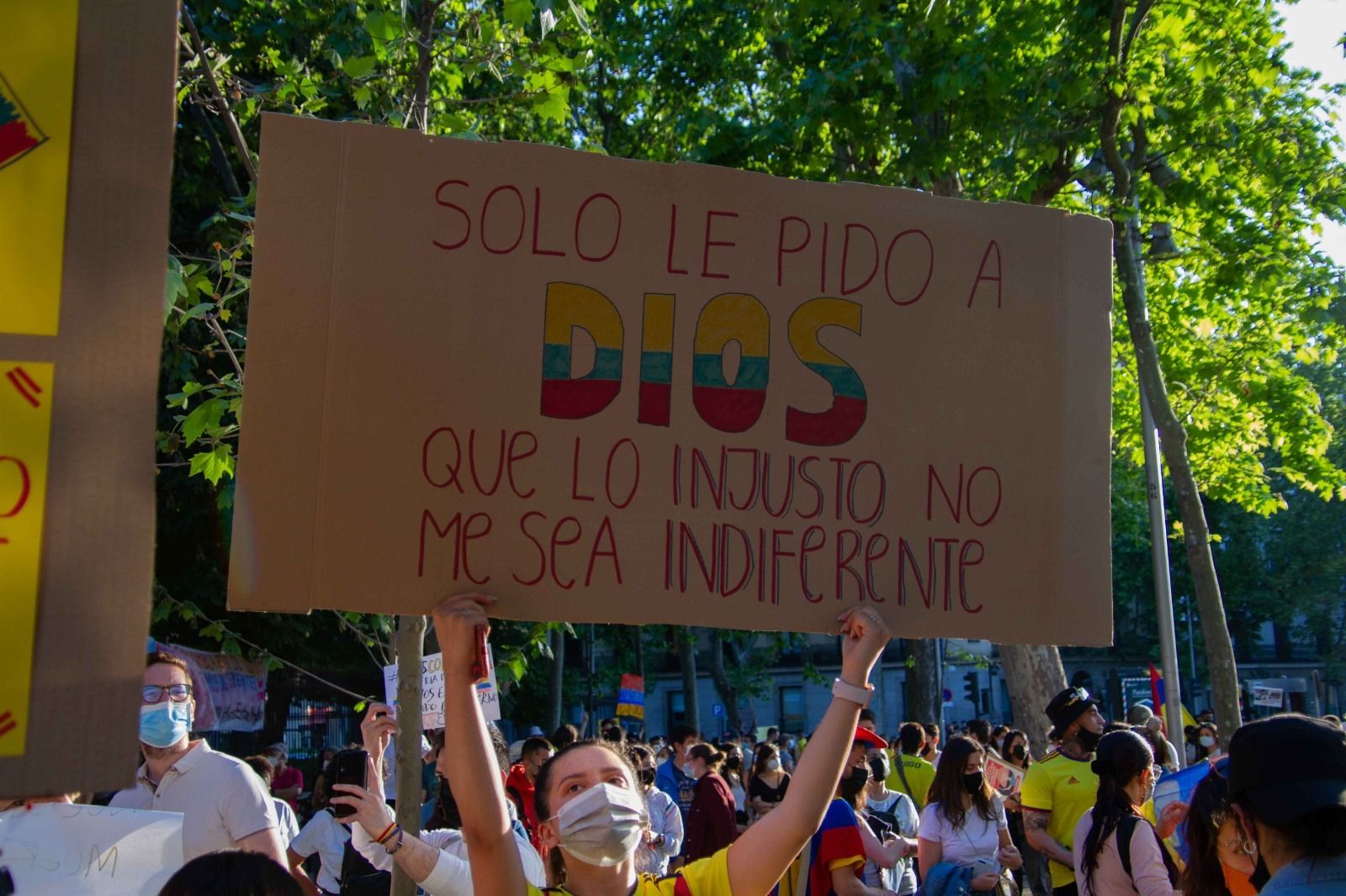 Por Colombia, desde Madrid