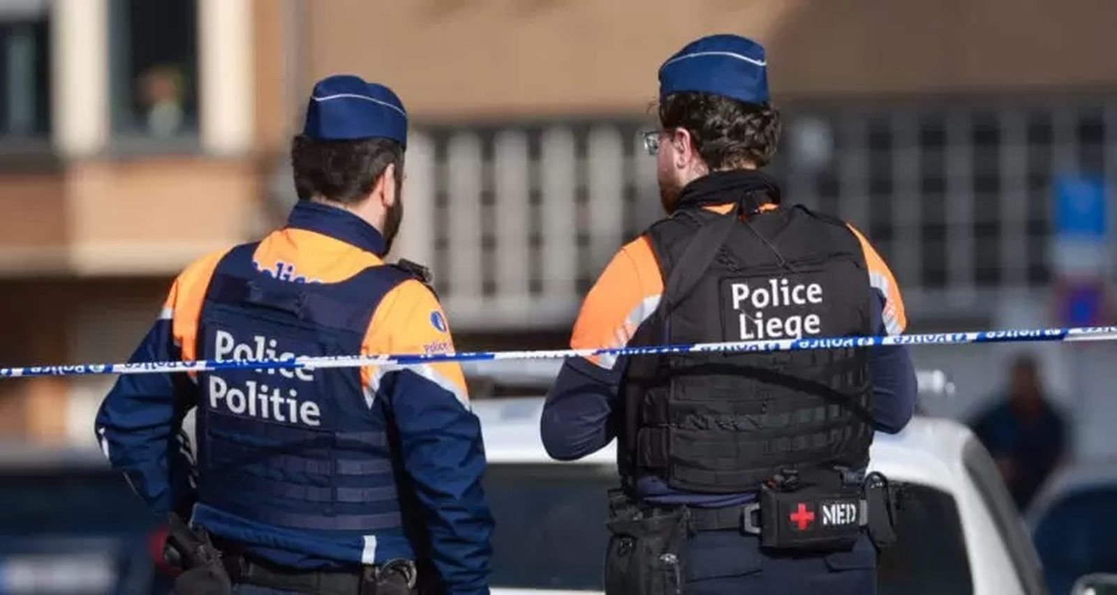 Policia de Lieja. Bélgica