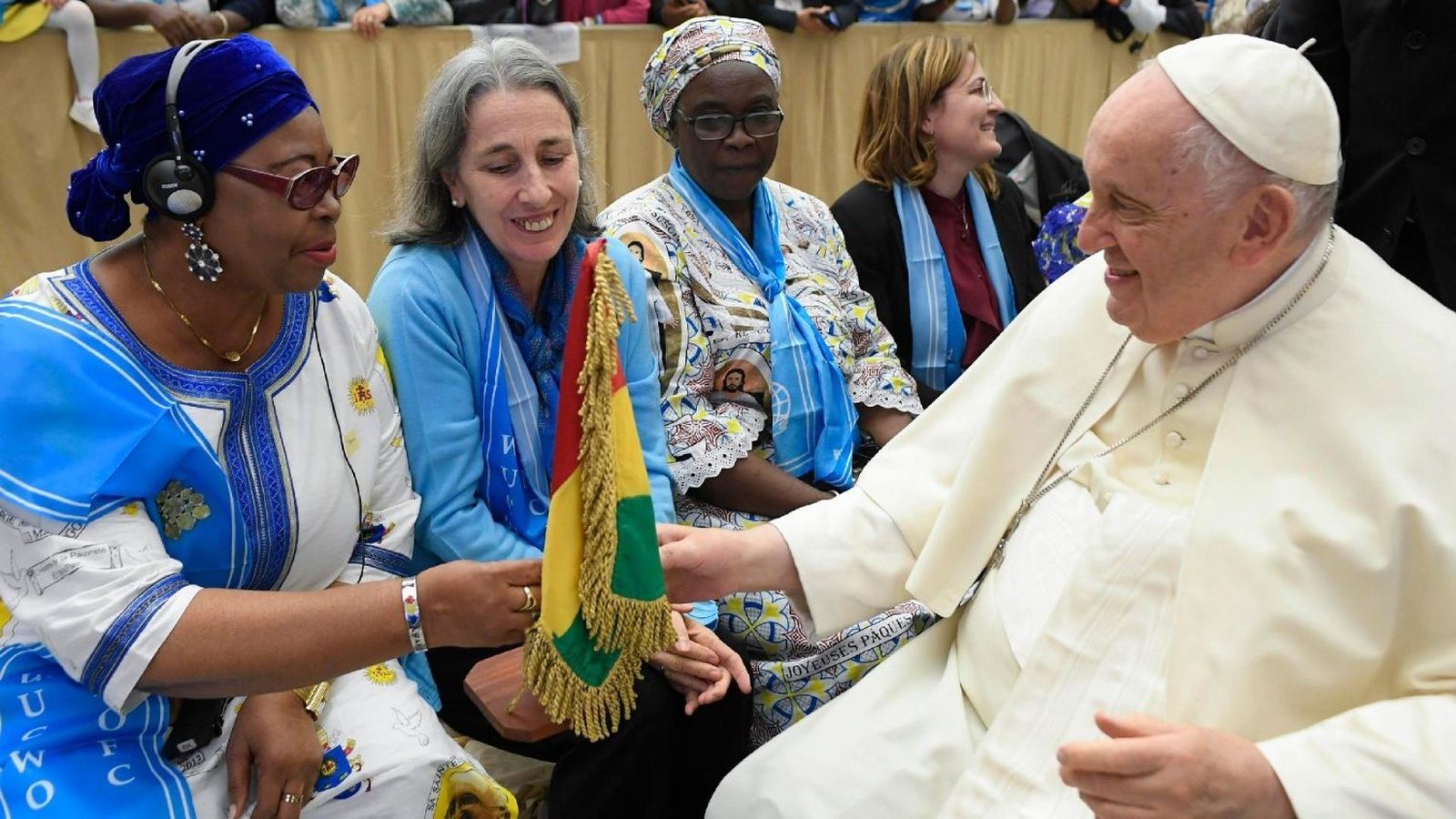 Papa Francisco en audiencia con la Unión Mundial de Organizaciones Femeninas Católicas -UMOFC-
