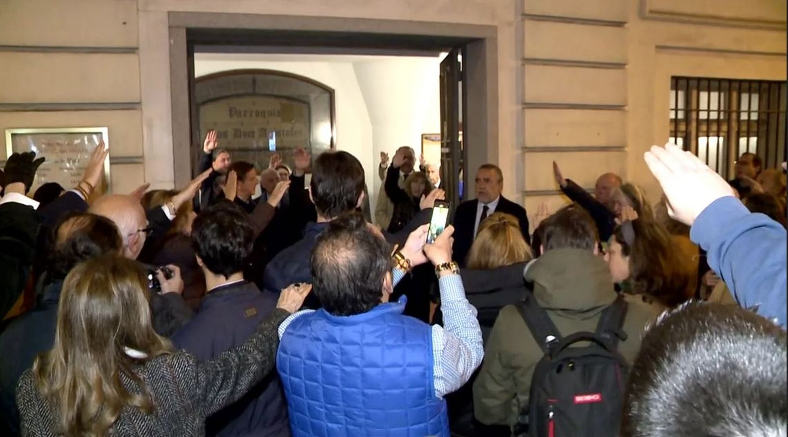 Primera misa homenaje a Franco con la Ley de Memoria Democrática