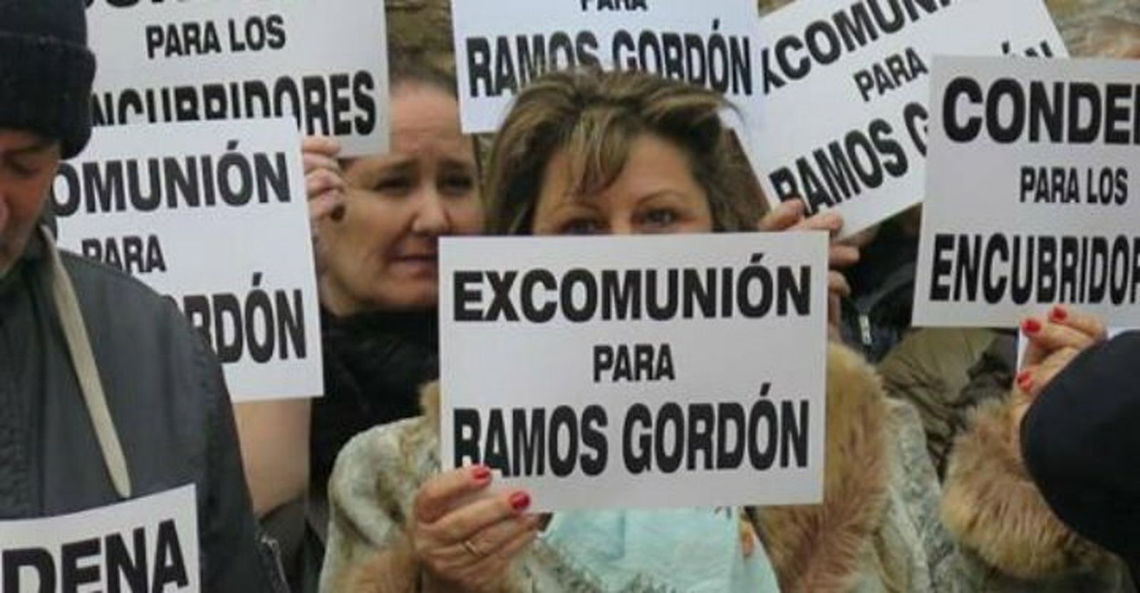 Manifestación anti-pederastia en Astorga