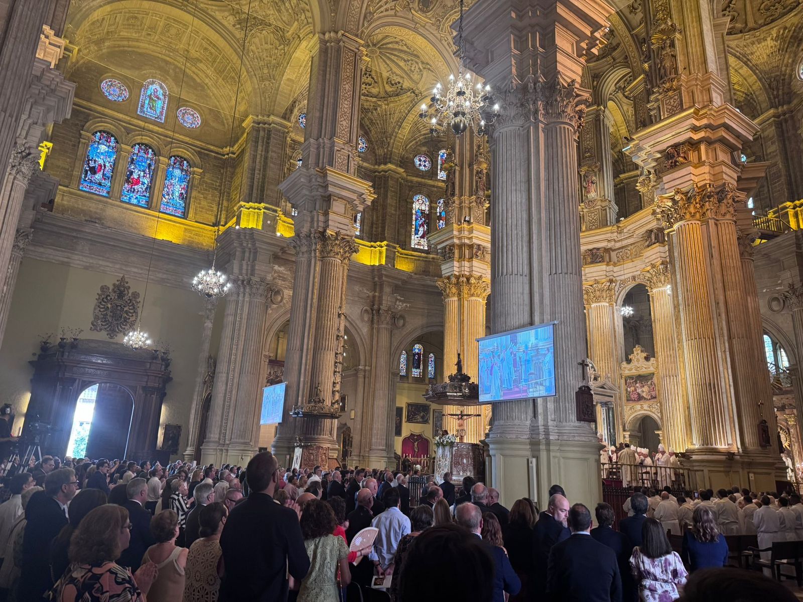 Toma de posesión de Satué en Málaga