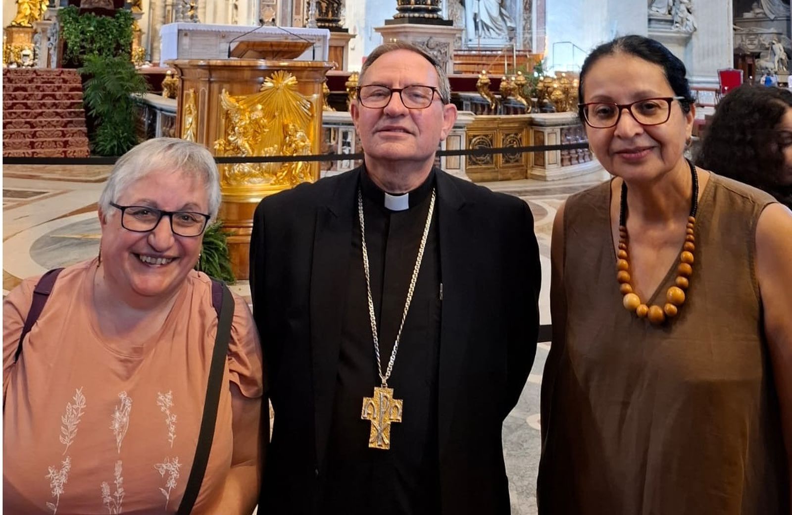 Mercè Solé, a la izquierda