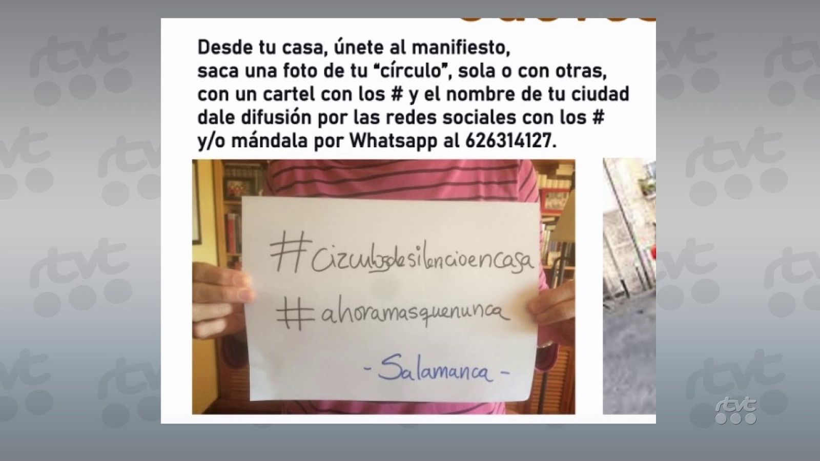 #CirculosDeSilencioEnCasa: "Ahora más que nunca"